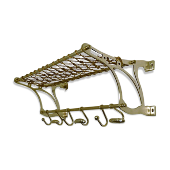 Coat rack brush aluminum 1960