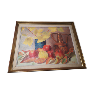 Framed still life