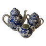 Blue White Japanese Porcelain Tea Set