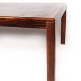 Coffee table in rosewood of Danish design manufactured by Vejle Furniture in the 1960s