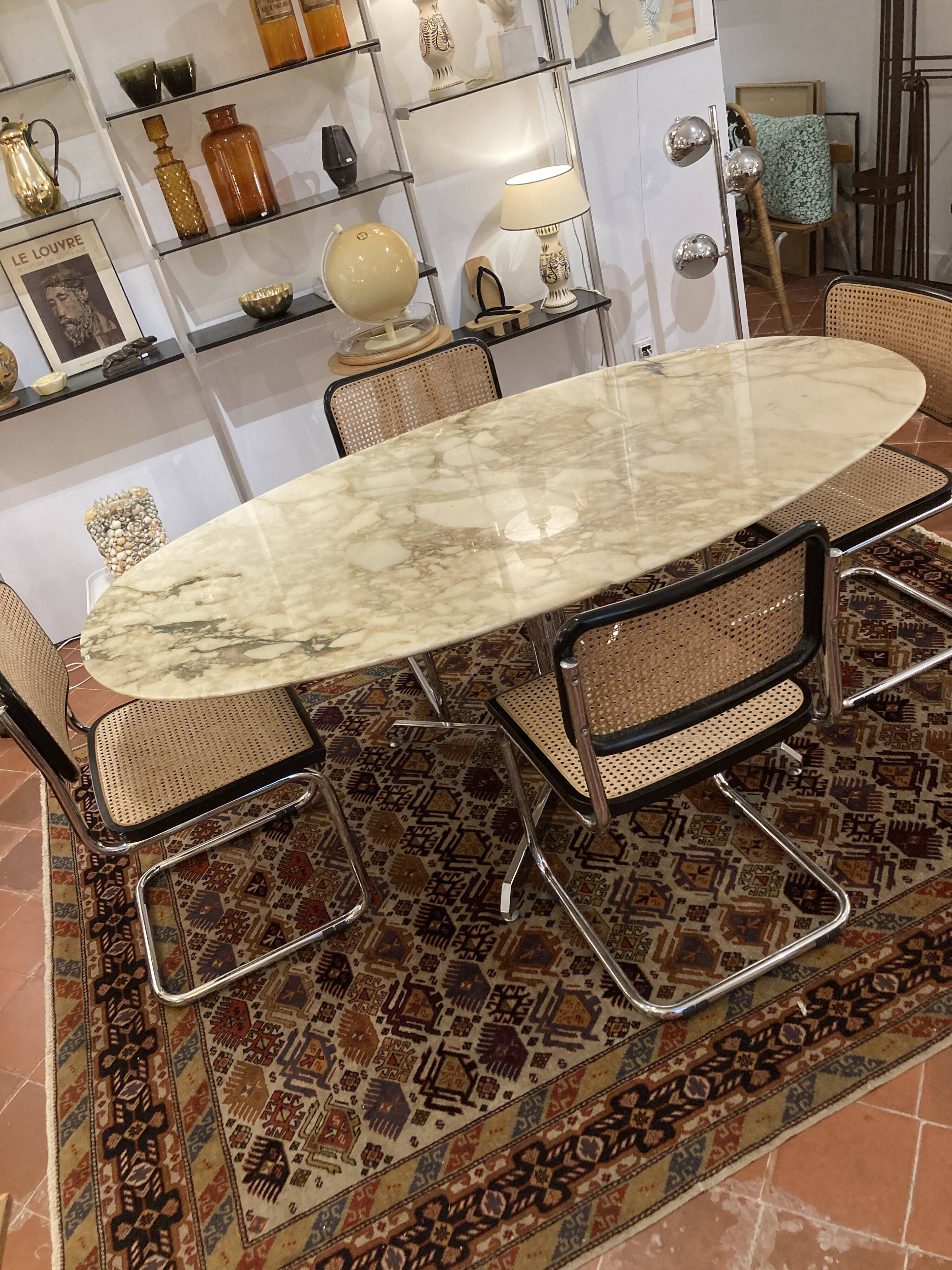 Series of 4 chairs B32 Cesca de Breuer