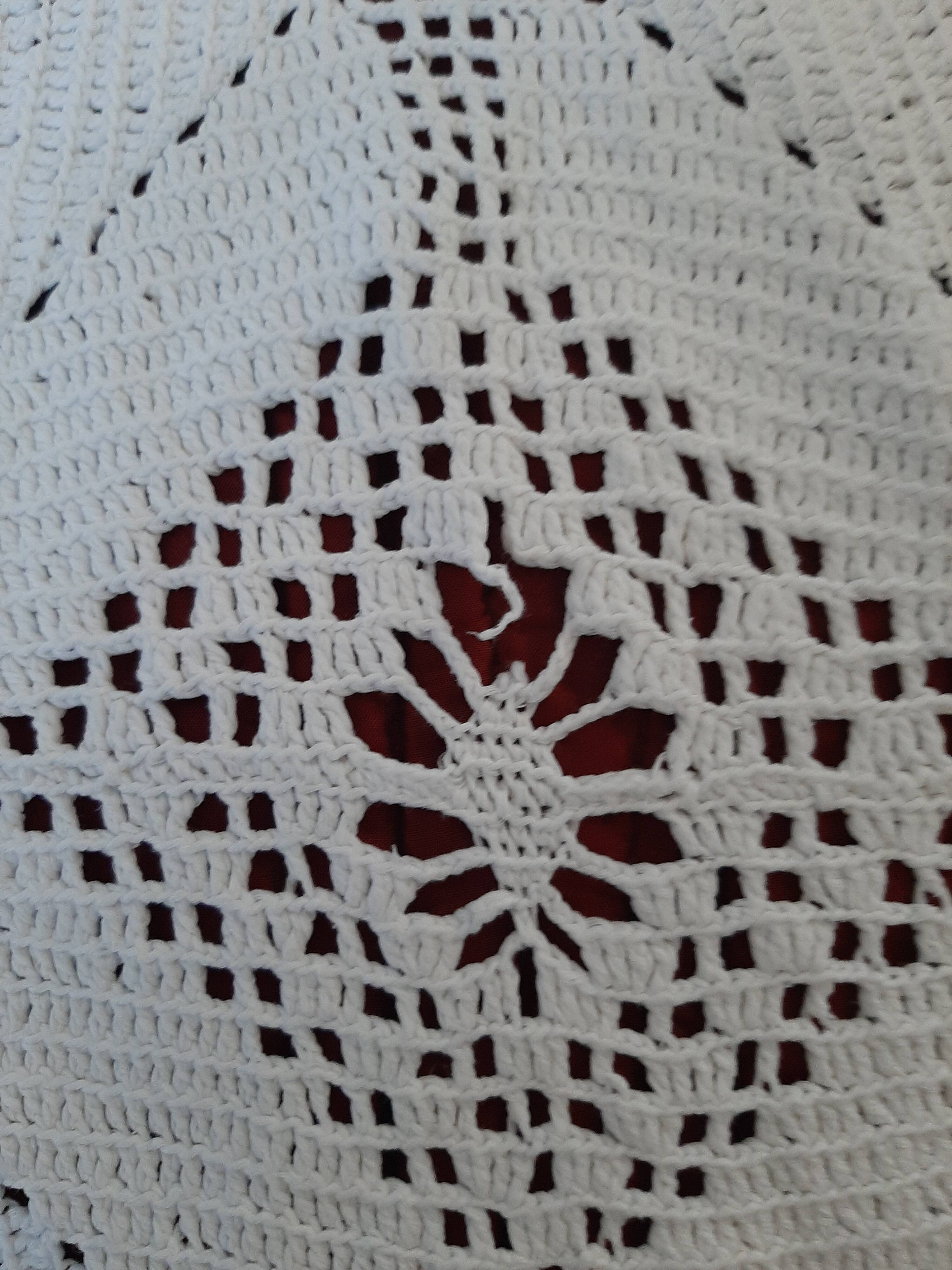 Dessus de lit au crochet