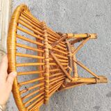 Fauteuil enfant en rotin