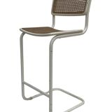Vintage Cesca design bar stool 80's design Breuer