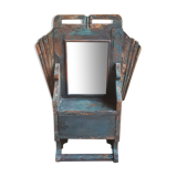 Ancient barber mirror from Indonesia 36x50cm