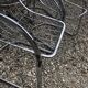 Lot of 6 chrome chairs Cidue edition, Italy 70s/80s