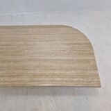 Italian travertine coffee table