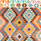 Afghan Pashtun Kilim 174 x 133 cm