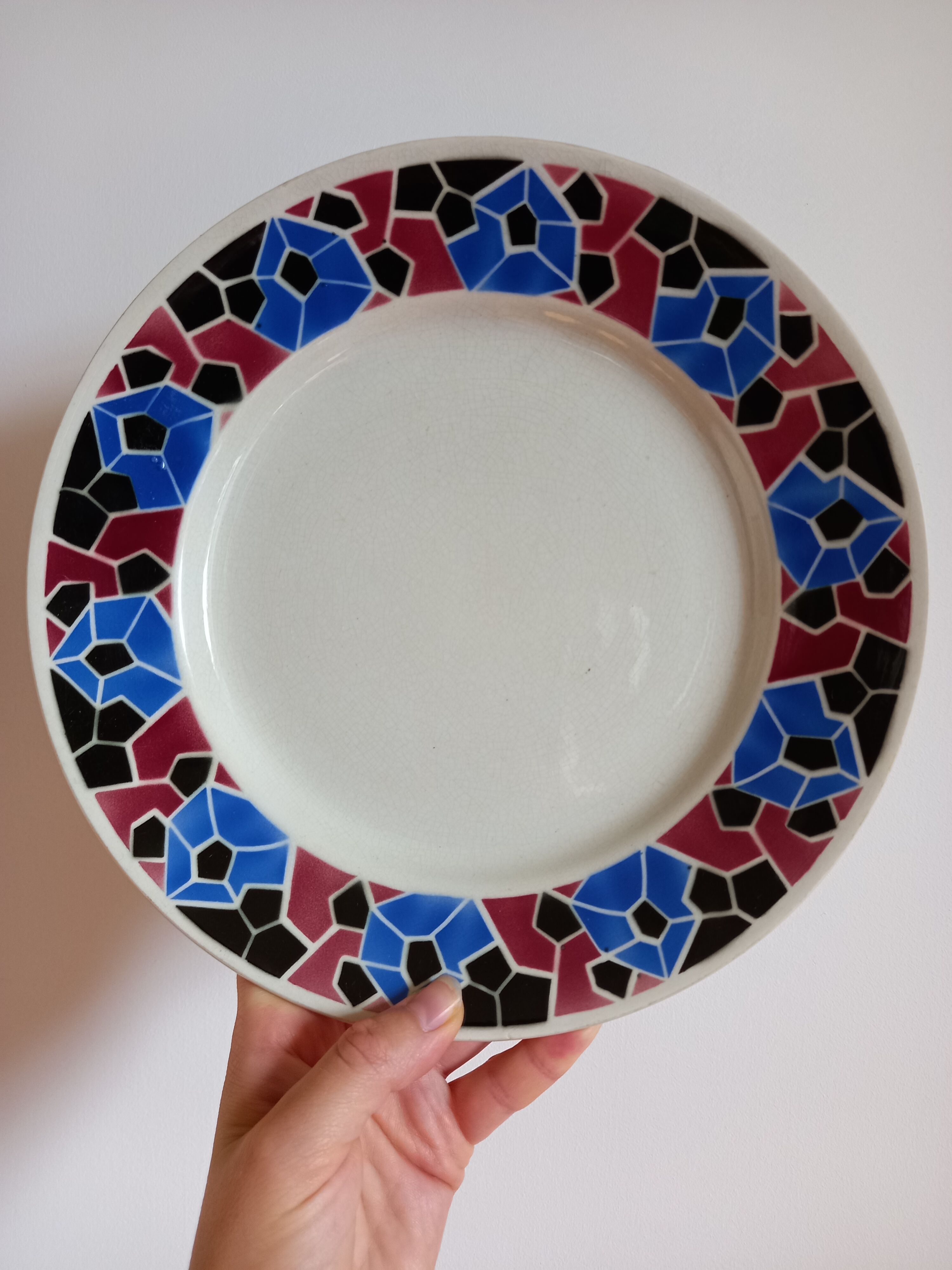 4 flat plates K.G Luneville model "Hohneck"