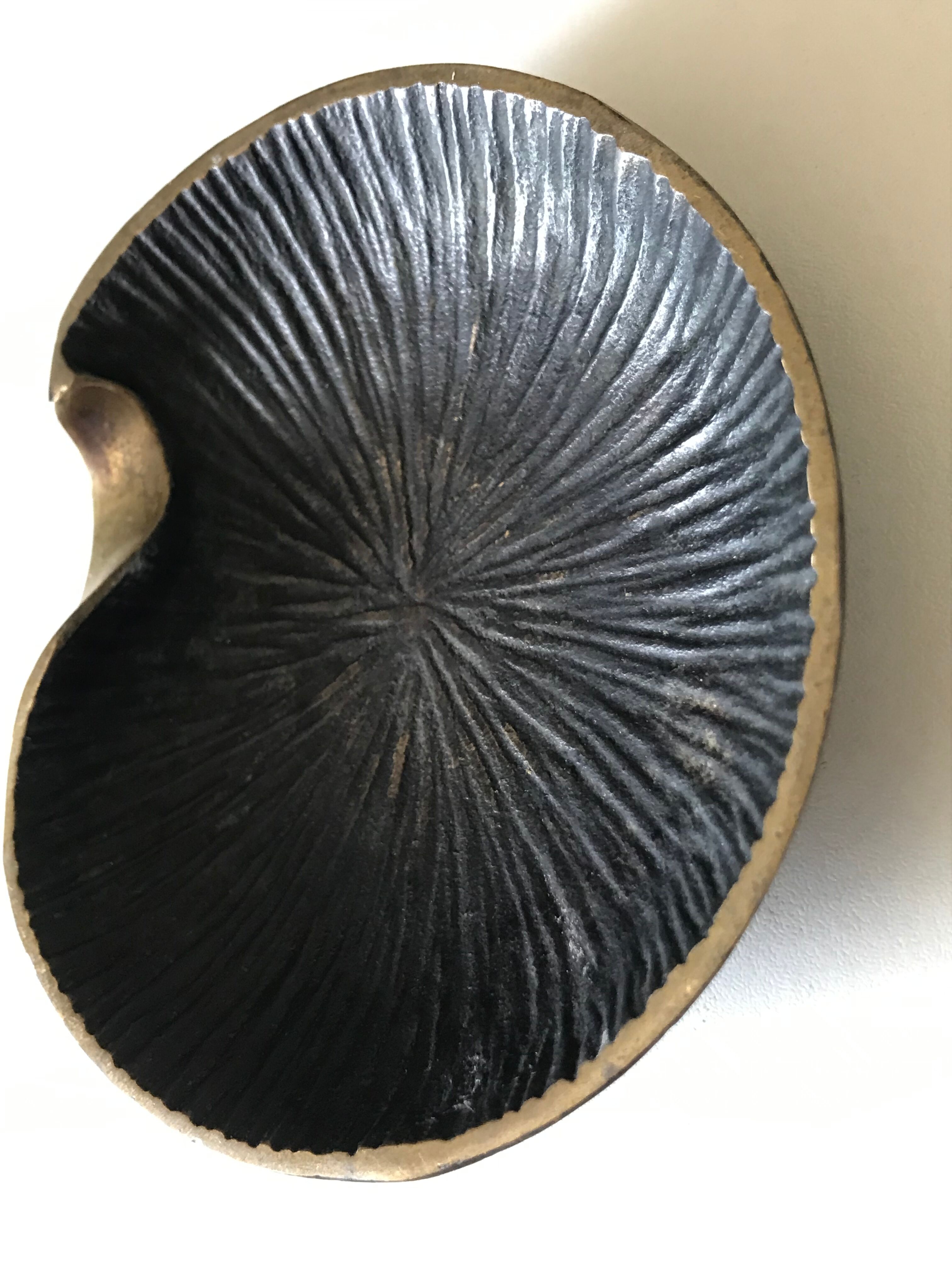 Vintage bronze ashtray 60s