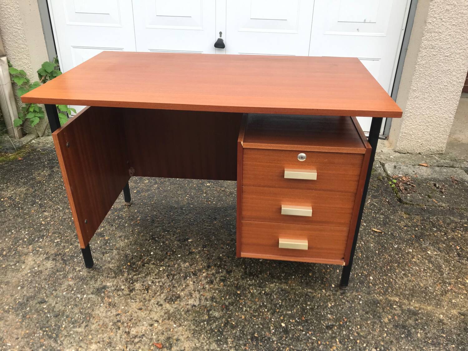 Vintage teak desk