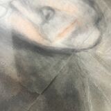 Tableau pastel "Portrait de mon aïeul" 1840 par Théodore Nachtsleim