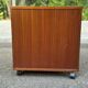 Scandinavian rolling side table LACOUR Paris Hi-Fi / Vinyls 1960