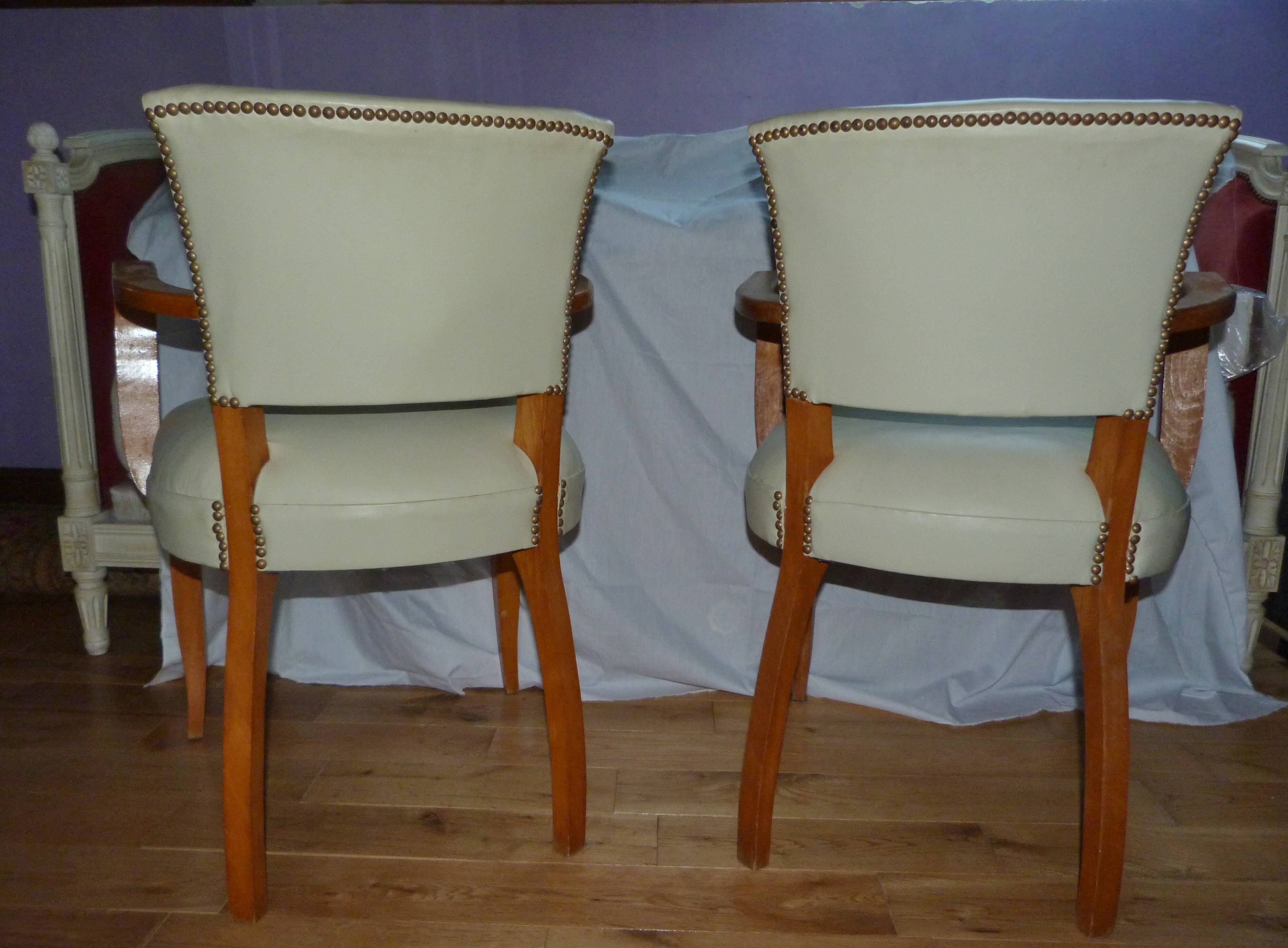Pair of armchairs