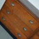 Dutch Oak Apothecary / Filing Cabinet, 1930s