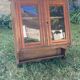 Wall display cabinet