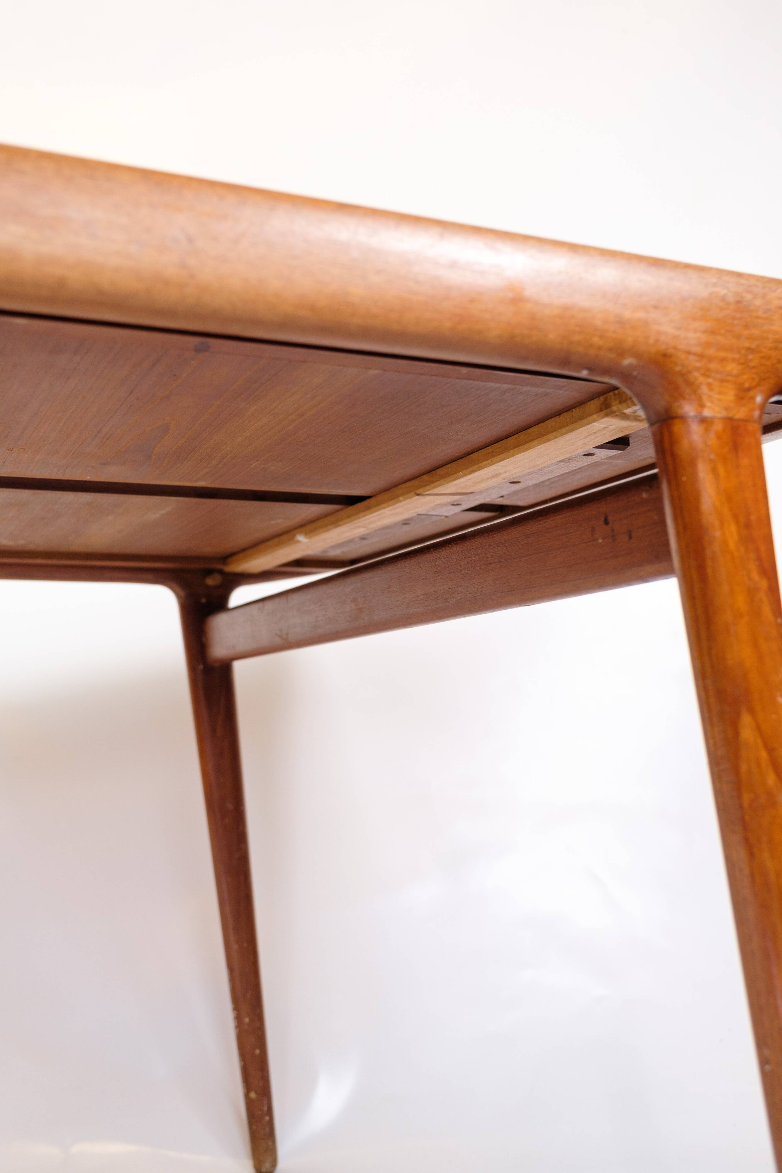 Dining Table Made In Teak By Johannes Andersen For Uldum Møbelfabrik From 1960s