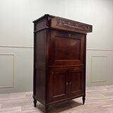 Mahogany Secretary Louis XVI XIII Eme Century