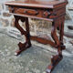 Console restoration, cherry tree, butt studs, Louis Philippe