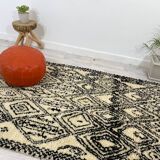 Handmade Moroccan Berber carpet 244 x 146 CM