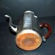 Vintage percolator coffee maker in chrome-plated copper and bakelite 1950 ADB brand