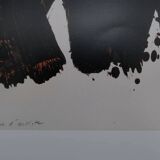 Pierre Soulages: Lithograph No. 22 - Original signed poster