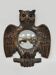 French vintage convex bubble owl mirror sixties