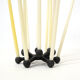 Jens Quistgaard, small cast iron candlestick, Dansk Design, 1960