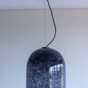 Murano glass pendant "Neverino" by Vistosi - Gae Aulenti, Italy, 1970