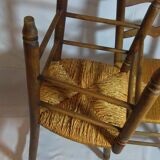 Pair of fine craft chairs of the 1970s