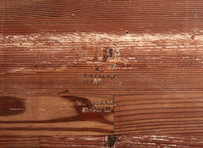 Ilmari Tapiovaara Early Pirkka Bench for Laukaan Puu Finland 1950s