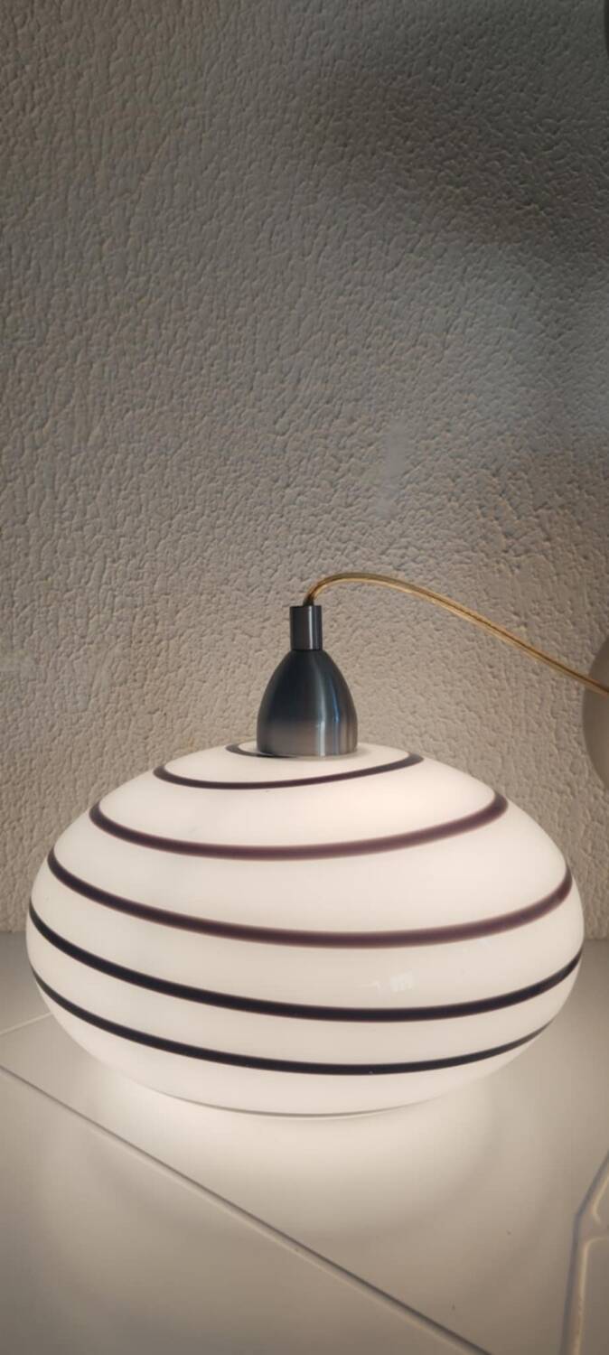 Eglo zebra vintage pendant light 1990-2000