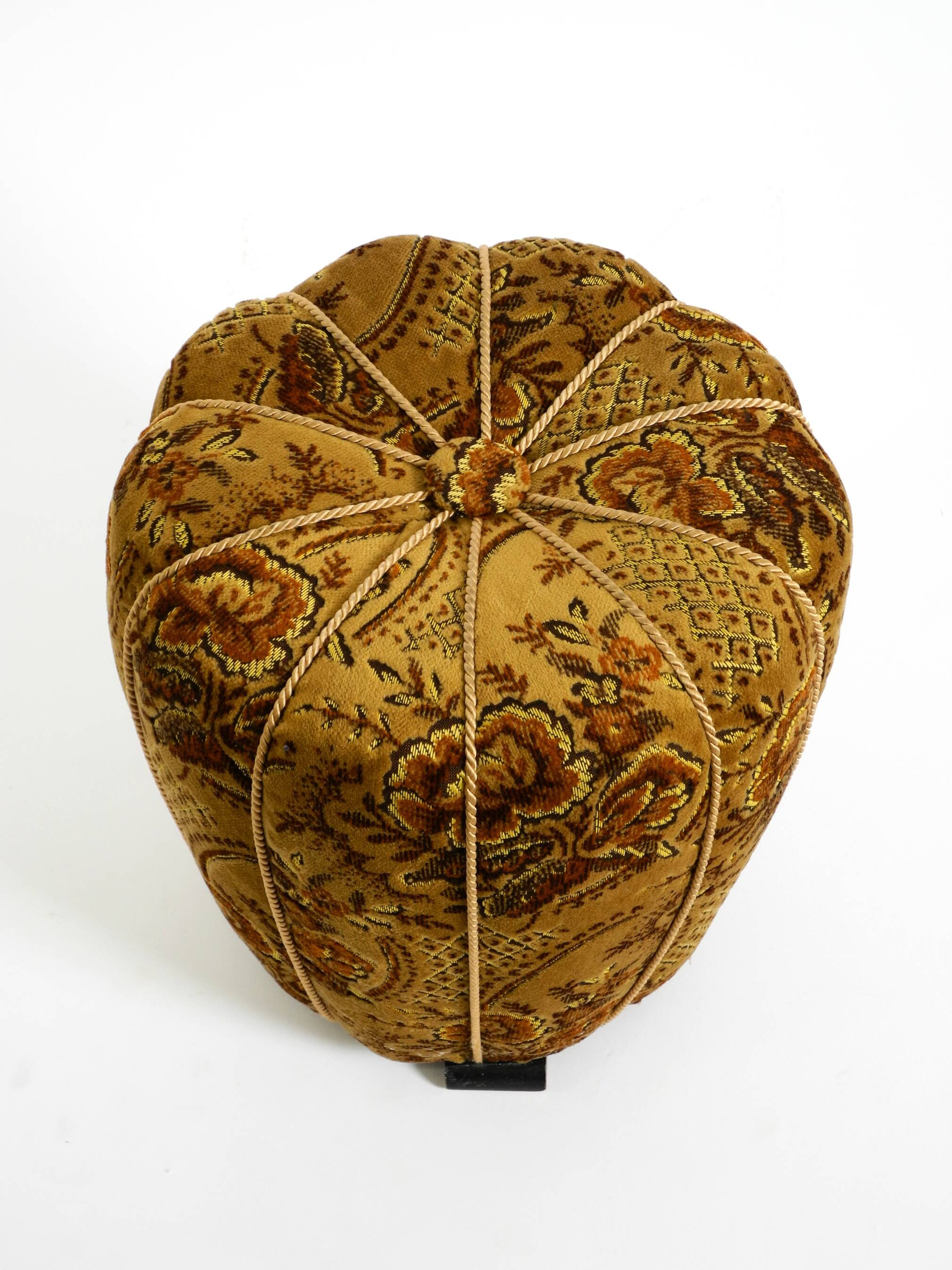Original Pouf Stool by Jindrich Halabala from 1958 | Art Deco Bauhaus
