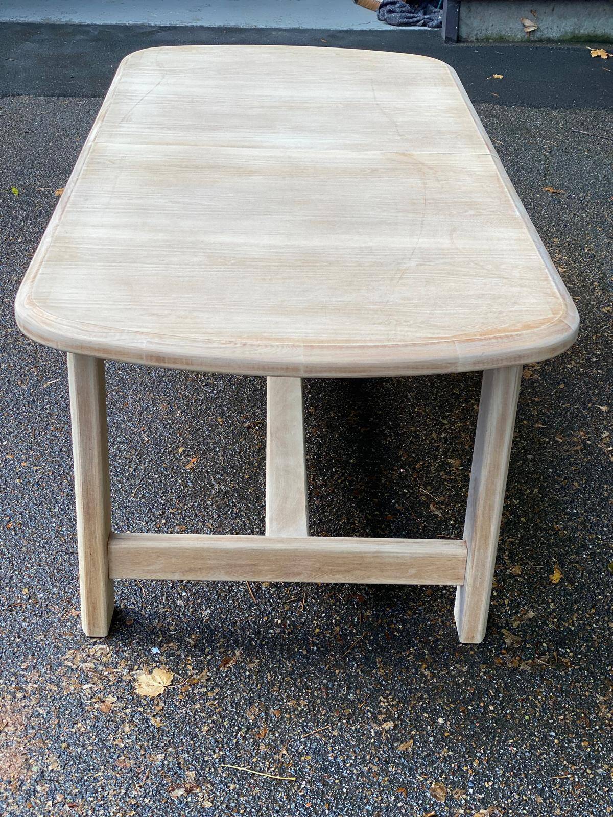 Table à manger de ferme extensible rénovée 240cm