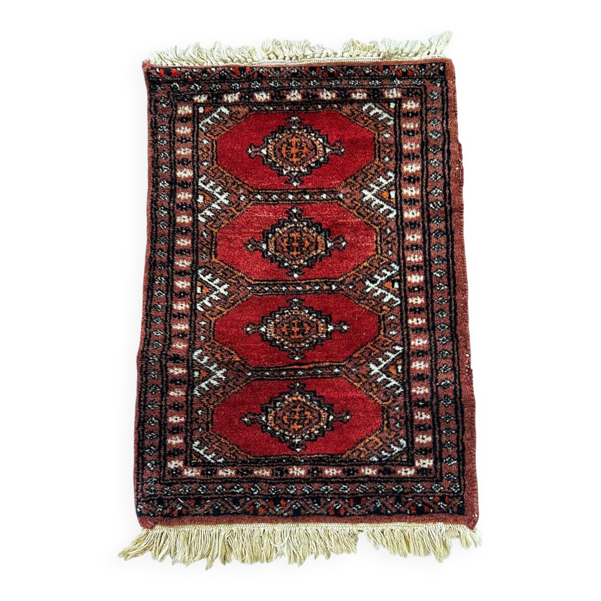 Tapis persan fait main 65cm x 40cm