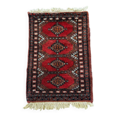 Handmade Persian rug 65cm x 40cm