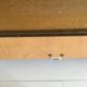 Store counter in oak and glass mid century showcase, 50 years