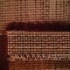 1970s Stunning Geometric Space Age Rug in Wool. Made in Italy