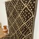 Traditional Berber rug dyed with walnut 240 x 150 cm