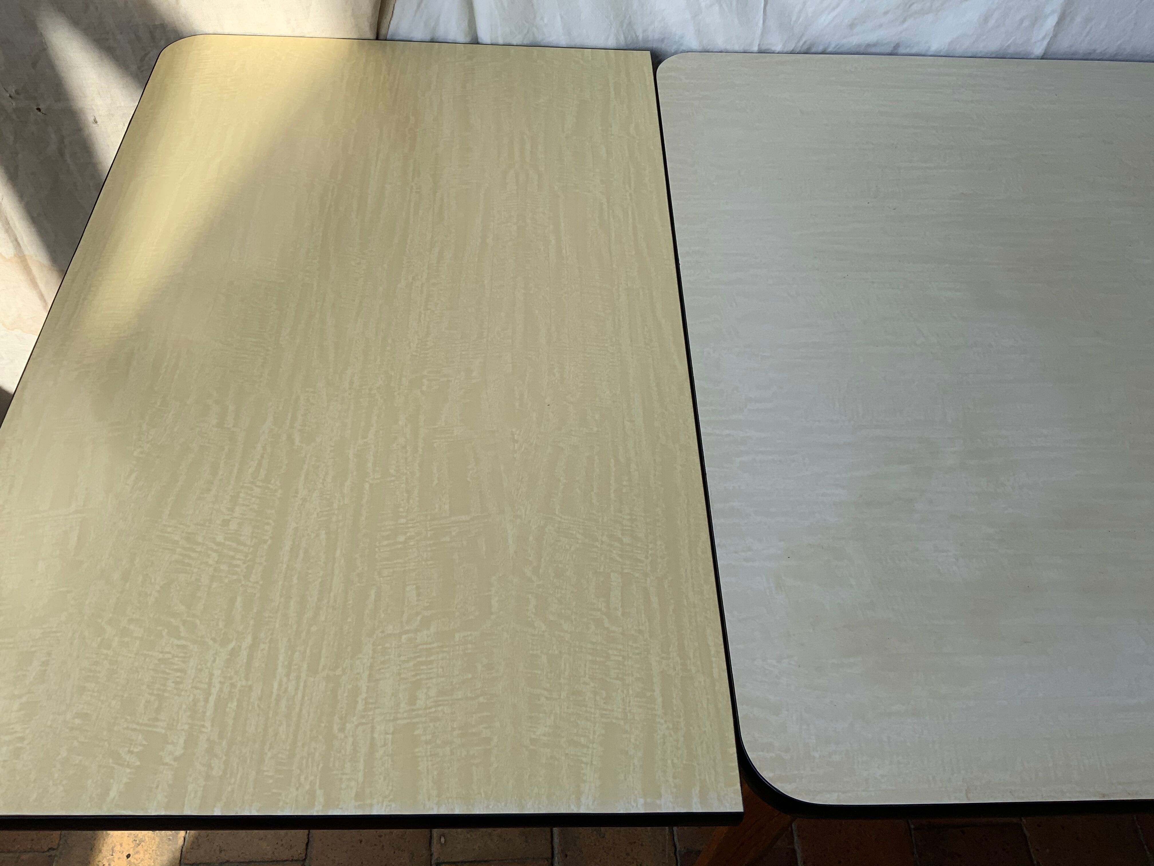 Formica kitchen table and wood