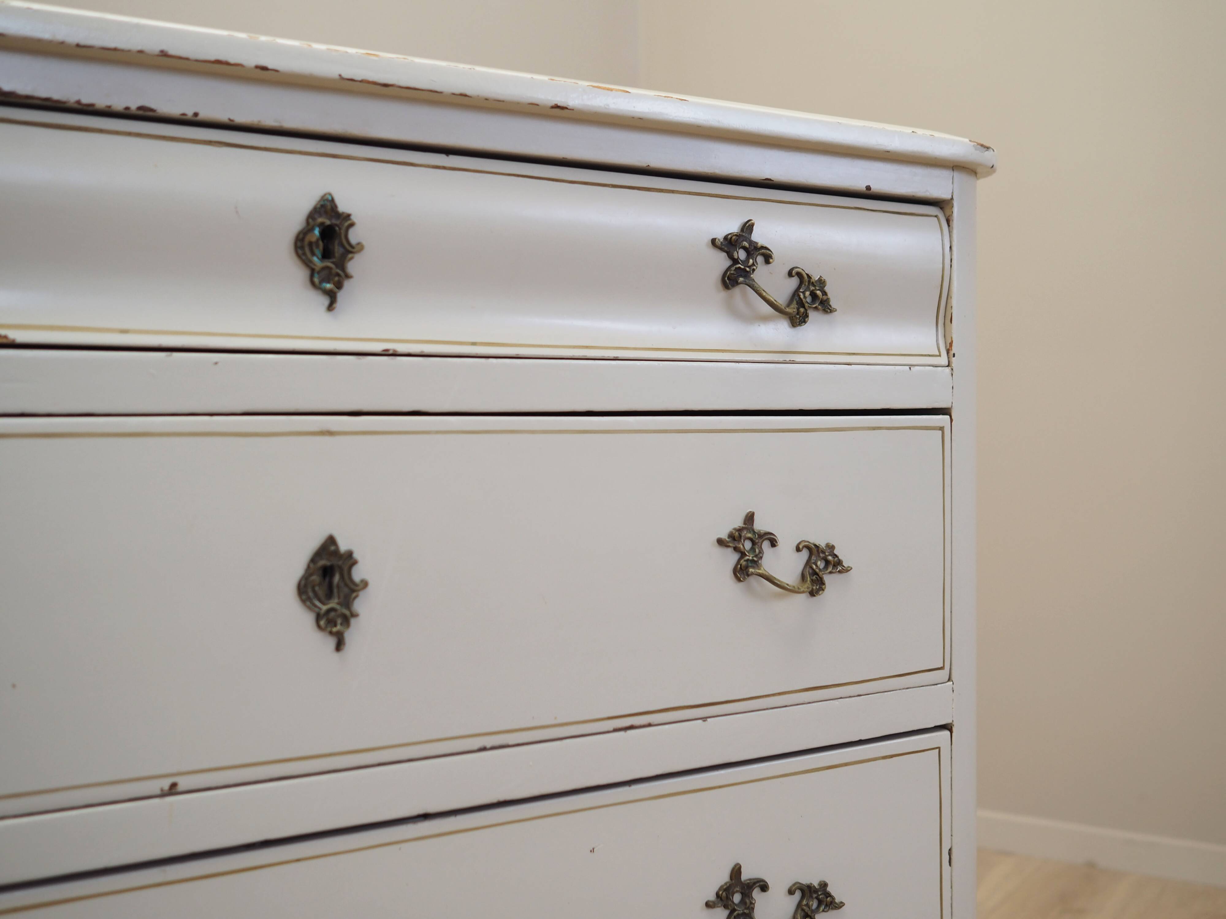 Pine chest of drawers, Danish design, 1950s, production: Denmark