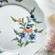 Antique French Earthenware Plate 18th Century NEVERS Floral Pattern