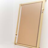 Miroir du milieu du siècle de Luciano Frigerio avec cadre torsadé doré, Italie, Italie