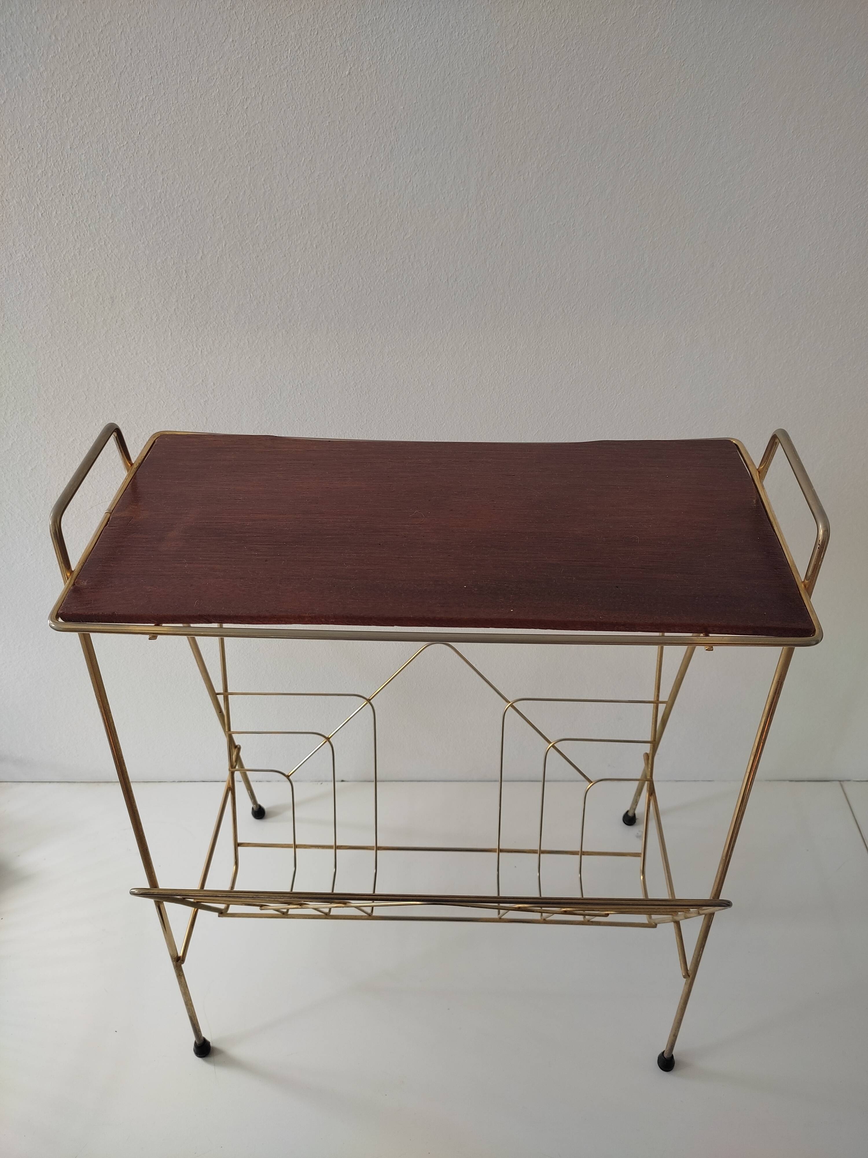 Doors revised brass and wood