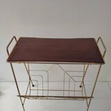 Doors revised brass and wood