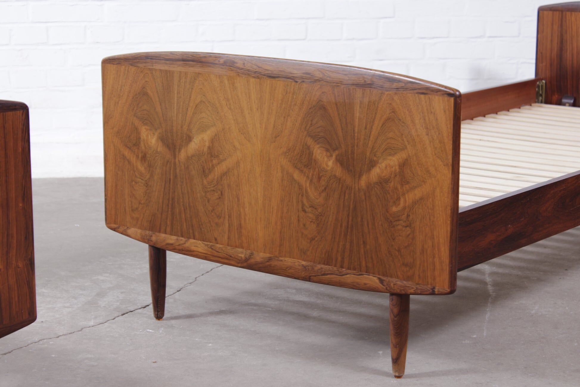Vintage teak bed 50s 60s