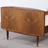 Vintage teak bed 50s 60s