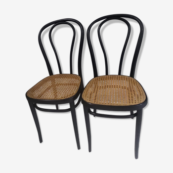 Pair of chairs Bistrot ZPM Radomsko by Thonet year 1960