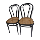Pair of chairs Bistrot ZPM Radomsko by Thonet year 1960