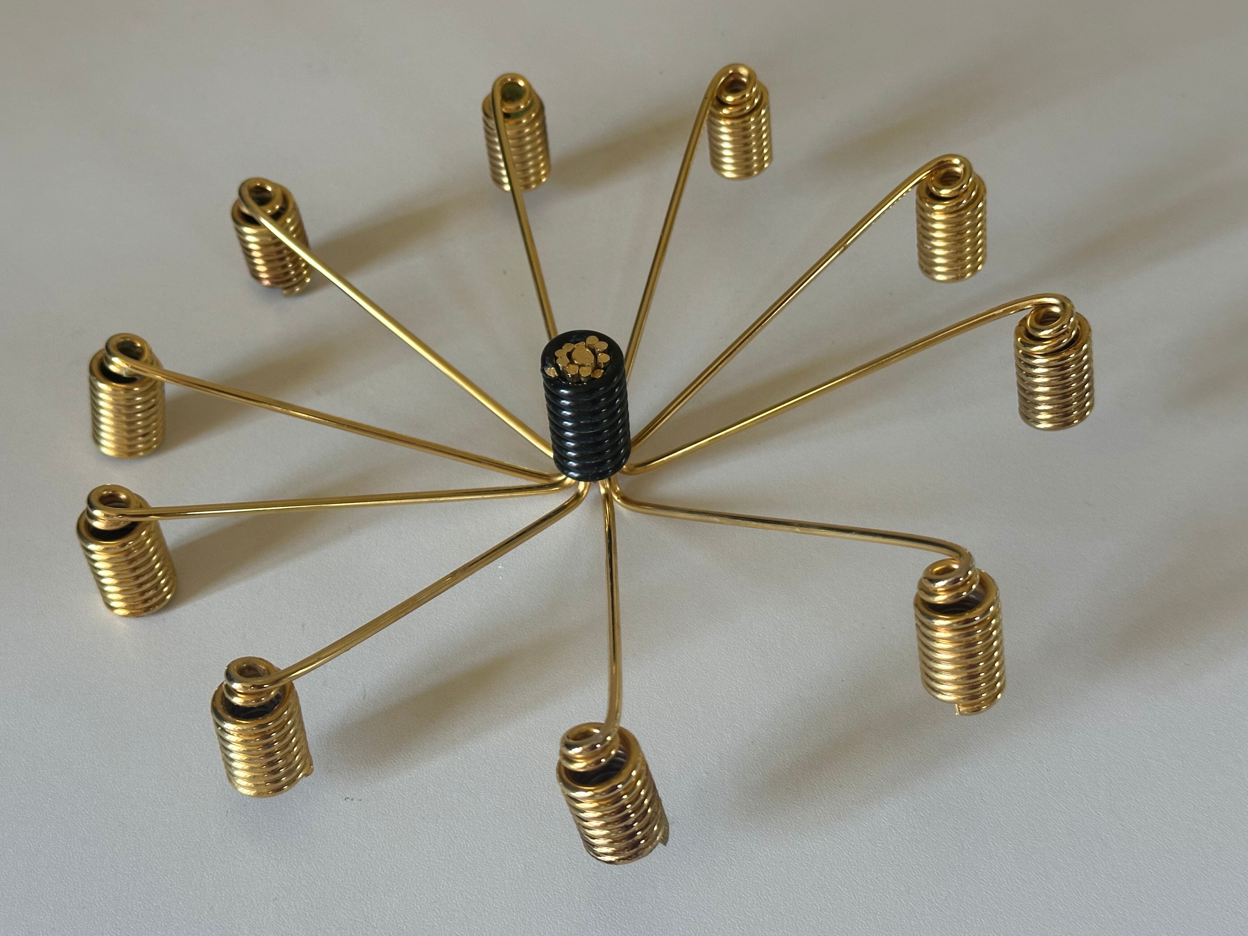 Vintage Scandinavian design candle holder 60 years